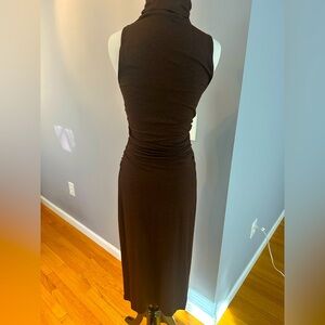 Diane von Furstenberg 
Brown cotton long dress size 6